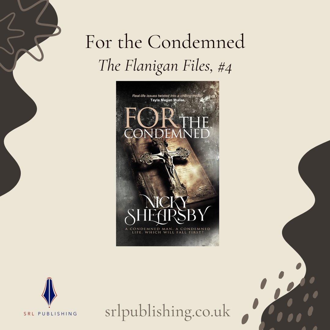 Nickyshearsby22's tweet photo. OUT TODAY! "For The Condemned" is the 4th Flanigan Files novel following the sinister tale of Eugene Mason, on death row for the killing of 8 people. He only wishes to atone for his crimes. Its a shame things aren't so simple. https://t.co/OF1ZDSgy9j