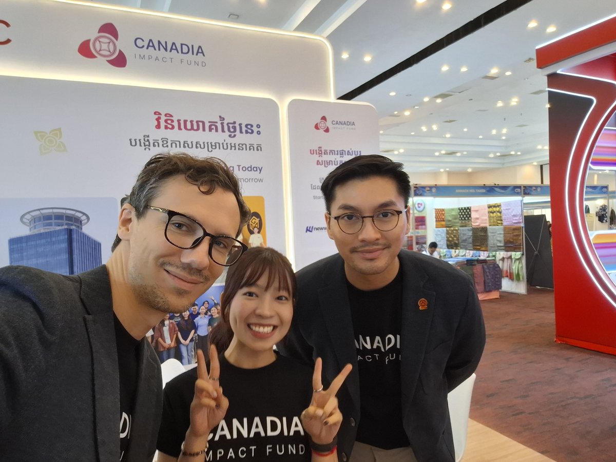 BaldyJim's tweet photo. #CanadiaImpactFund - Day 1 &amp; Day 2 at Digital Trade Forum @KohPichExpo 

#CambodiaTech #CanadiaGroup https://t.co/Cd9ybSzw9G