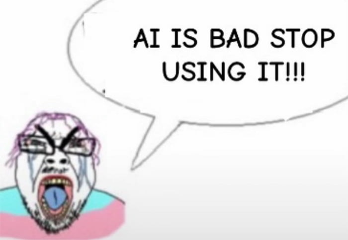 DrKingslay's tweet photo. @MeltdownLouVT look at you posting cringe and getting ZERO SUPPORT for your cringe take. it gives me great pleasure knowing AI will be integrated into everything you love ... even your dildo https://t.co/783YButsOE