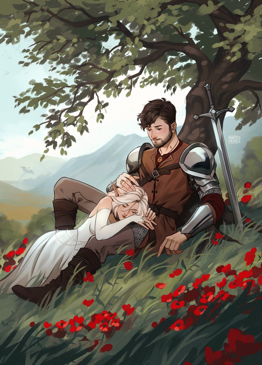MarieMerkh's tweet photo. Birthday time! 🎂✨

A repost would be the sweetest little birthday gift if you feel like giving me one! ^^💕

And if you ever want to support my work, I have a Patreon and other options in my bio 👉👈

Thank you for following along with my art journey! https://t.co/It9NUuSCRg