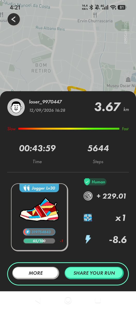 leafaRPD's tweet photo. @Stepnofficial 🏃 https://t.co/efhVLlVXq7