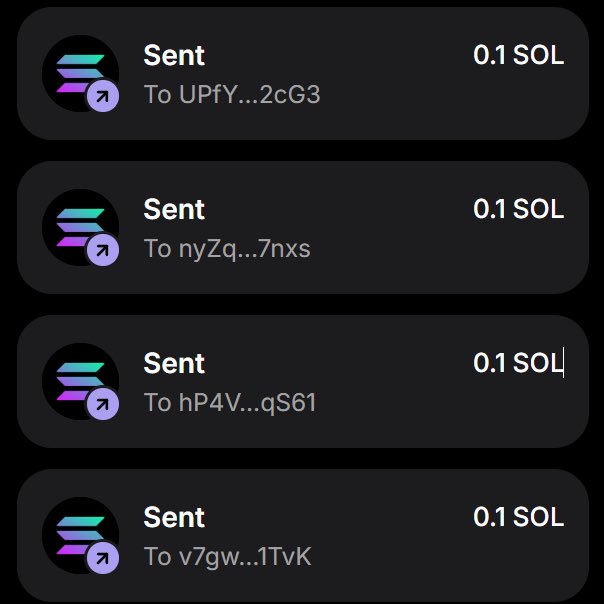 BossPepemvzj's tweet photo. Every wallet Gets 0.1 $SOL

Just drop your $SOL address, 
RT PINNED ♻️ &amp; Like ❤️ 🔔 

First 25 people’s to comment, you must be following this account @BossPepemvzj @GuruWhale3856 🔔 on  'done'.

Random winner within 12hrs https://t.co/GRvmSIdXSh