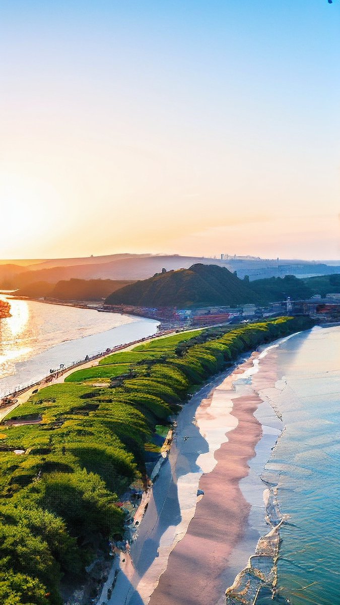 pures332913's tweet photo. Woke up to golden sunshine spilling over the coastal path, ocean breeze carrying salt and the distant laugh of seagulls—today’s perfect little escape https://t.co/rm756VZEr7