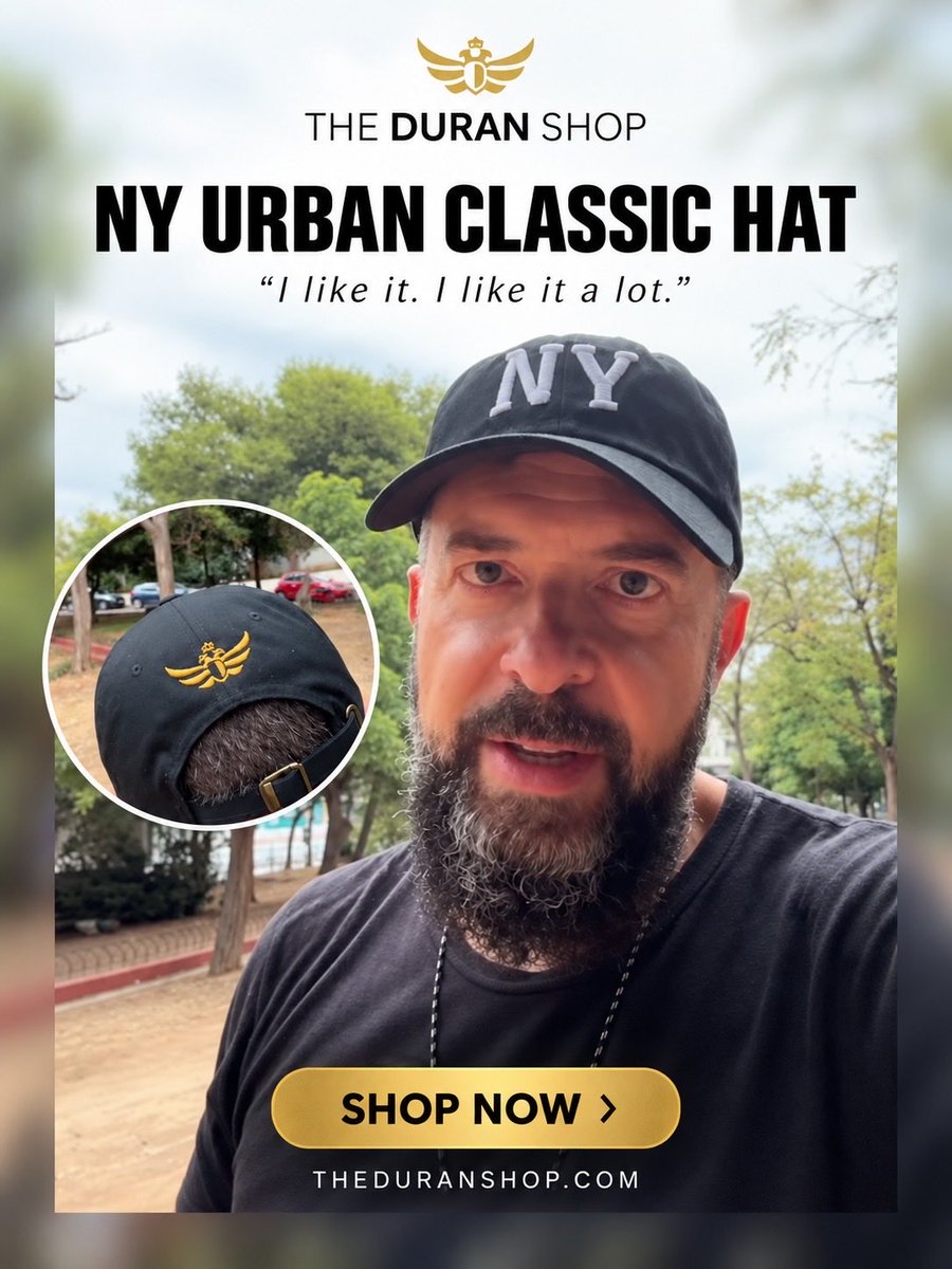 TheDuranReal's tweet photo. You like it? You like it a lot?
The NY Urban Classic Hat is part of The Duran Urban Collection — now up to 35% off👇
https://t.co/UvSNRttsnF…
Want your city or country next? Drop the two-letter version in the comments.
#TheDuran #TheDuranShop #UrbanCollection #NYHat https://t.co/pL2RYwnu75