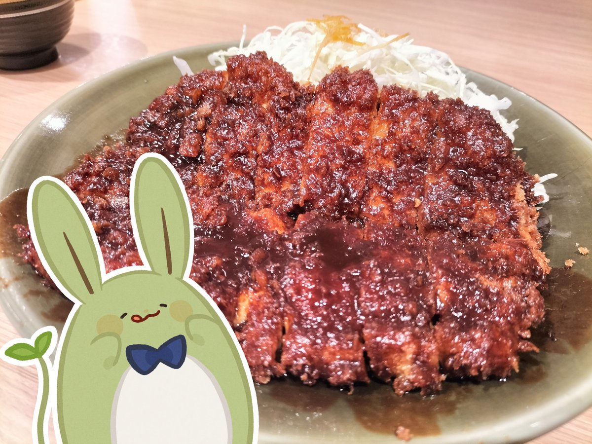 UsaMinto_VT's tweet photo. リッチランドと庭の神と矢場とんたべまちた(n´v｀n)
しゃびしゃびのお味噌タレはﾅﾝｶﾁｶﾞｳｯｯｯてなるけど、食べるとおいちいｸﾞﾇﾇてなる https://t.co/esmdwxYV19