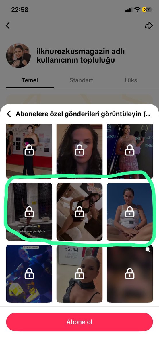 mustafakilicmk's tweet photo. 🔴TİKTOK’TA BİR REZALET DAHA 

Tiktok platformunda ahlaksız yayınlar yapmaya devam ediliyor. Kendisini bazen gazeteci bazen magazinci olarak tanıtan İlknur Özkuş adlı bu şahıs “abonelere özel” müstehcen yayınlar yaptığı ortaya çıktı. Adalet Bakanlığının “Ailem Güvende” operasyonlarına yardımcı olmak için bunları bırakıyorum. Görüntü kirliliği için hepinizden özür diliyorum…