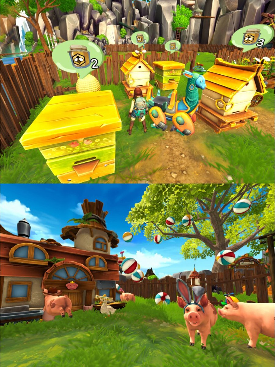 IsadoraMotht's tweet photo. Just knocked out 3 dailies in my cozy farm sim today  The crops are growing, and my little chickens are so cute—off to water them again! https://t.co/PokhGykzib