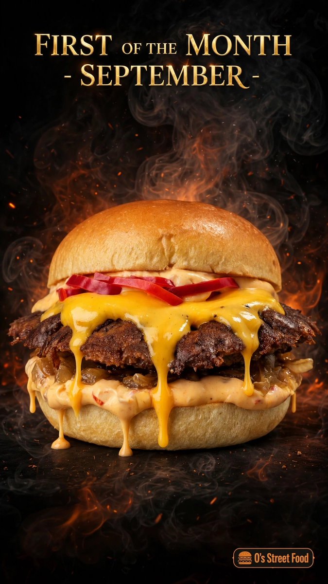 Faruk1781652's tweet photo. September Never Tasted This Hot
#burger 

https://t.co/sIcVrKThKC https://t.co/DWjPiqbTVe