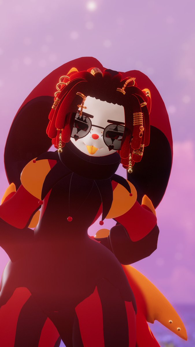 ImJustSleepy010's tweet photo. shark photo sloppers
(yes i made the avi and jester outfit)

#Sabrean #VRChat #Vrchatphotos https://t.co/EFplRSYT51