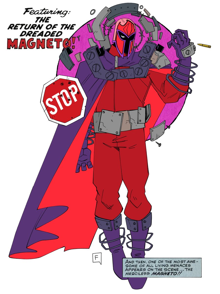 ferranteartes's tweet photo. THE MARVEL AGE
#018 - MAGNETO https://t.co/52A3FII9eo