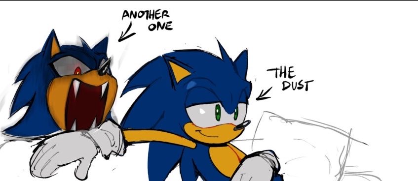 Fl3shMended's tweet photo. Glad!

(Still gonna try and kill Sonic tho.) https://t.co/opsxdpEcLA