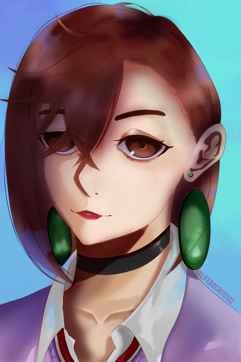 LifeBochi70102's tweet photo. Testing out a new style with Momo Ayase 👽✨

#fanart #dandadan https://t.co/ZrSmTswML9