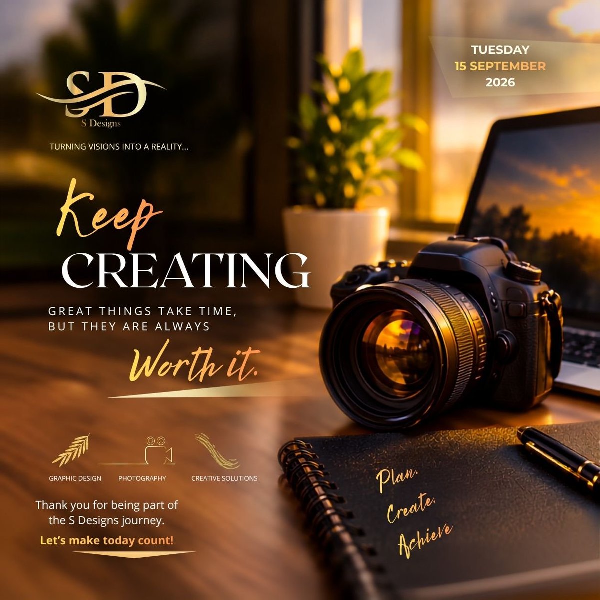 SDesigns_01's tweet photo. Keep creating. Keep believing. Keep moving forward. ✨
Great things take time, but they’re always worth it.
S Designs — Turning Visions Into A Reality...
#SDesigns #TurningVisionsIntoAReality #KeepCreating #KeepGoing #StayFocused
https://t.co/AaQW6MwIdU https://t.co/AUdISoZ8Kx