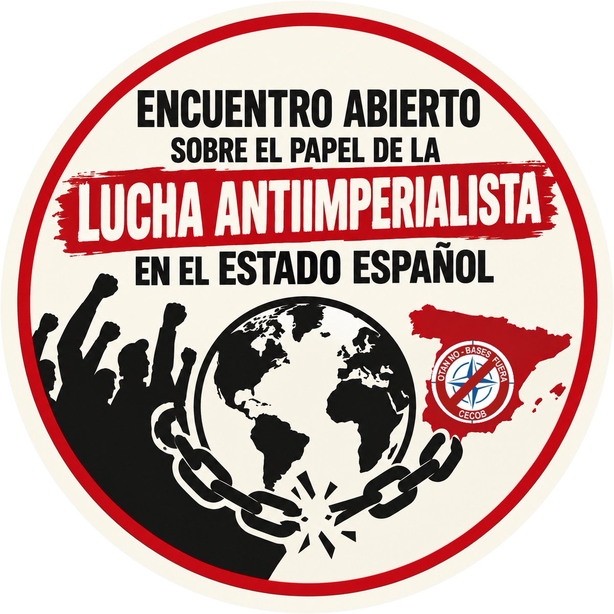 CECOB_Difusion's tweet photo. Se ha publicado en la Web de la CECOB un Evento: Encuentro abierto sobre el papel de la lucha antiimperialista en el Estado español.: https://t.co/1AgQSc5TWo https://t.co/jNZsgH9xU6