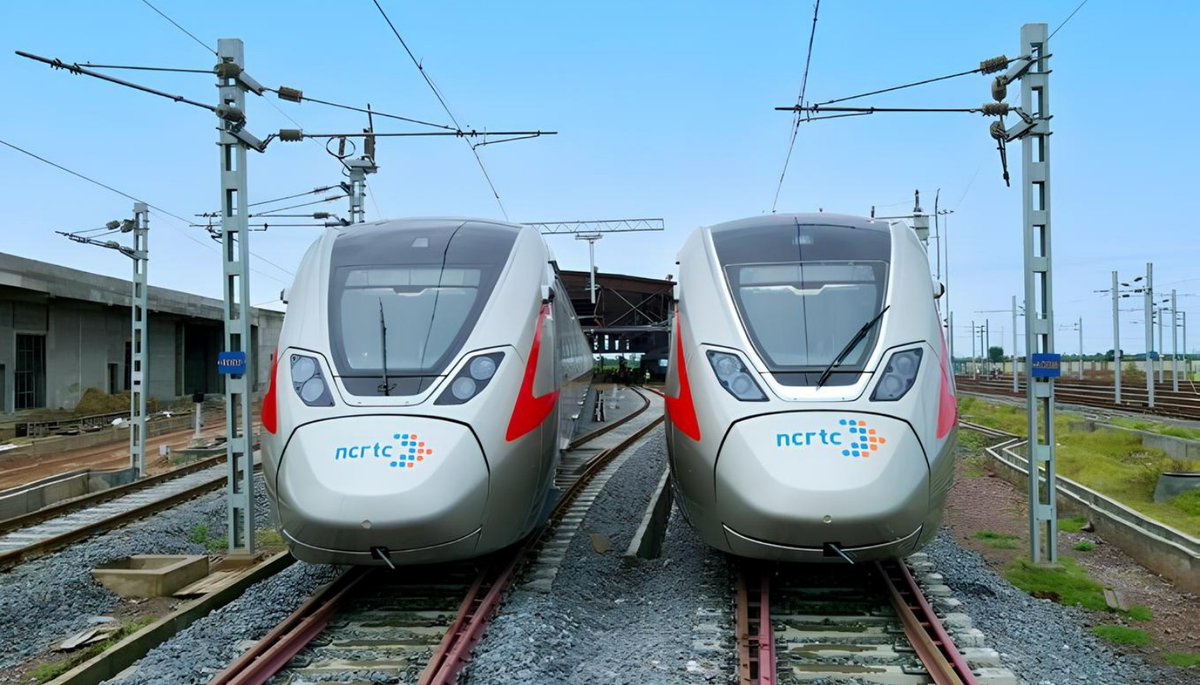 RailAnalysis's tweet photo. Exclusive Interview with Shri Shalabh Goel, Managing Director, #NCRTC, sharing insights on the future of regional rail connectivity and urban mobility with #RailAnalysis.

🔗 Interview: https://t.co/NTTPYq7zwY

#Subscribe #InnoTrans2026 #NamoBharat #RRTS #Magazine #IndianRailways https://t.co/6uD0bIMSN3