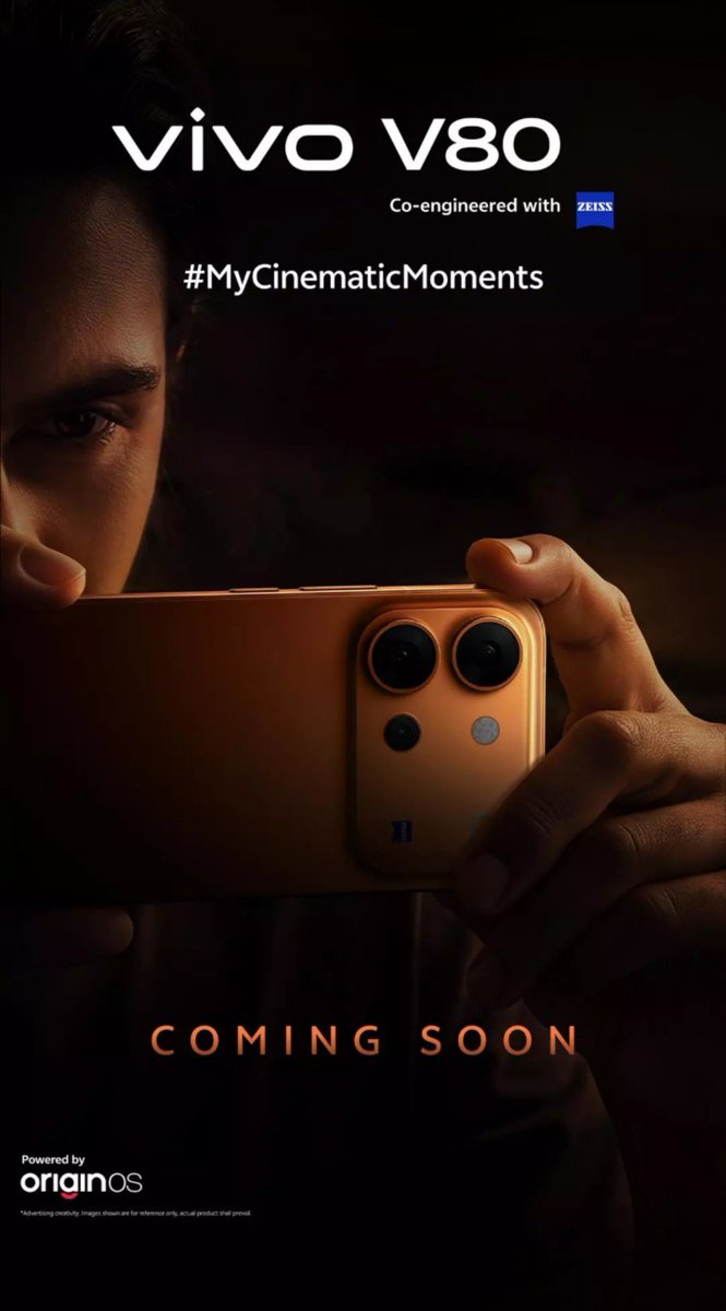 VIRAL222222's tweet photo. 𝗩𝗜𝗩𝗢 𝗩𝟴𝟬 Comming in india 

6.59 inch Flat display 
50+50+8 selfi 50 
Metal frame 

#vivo #vivov80
#v80 https://t.co/gqLcF8Y1Op
