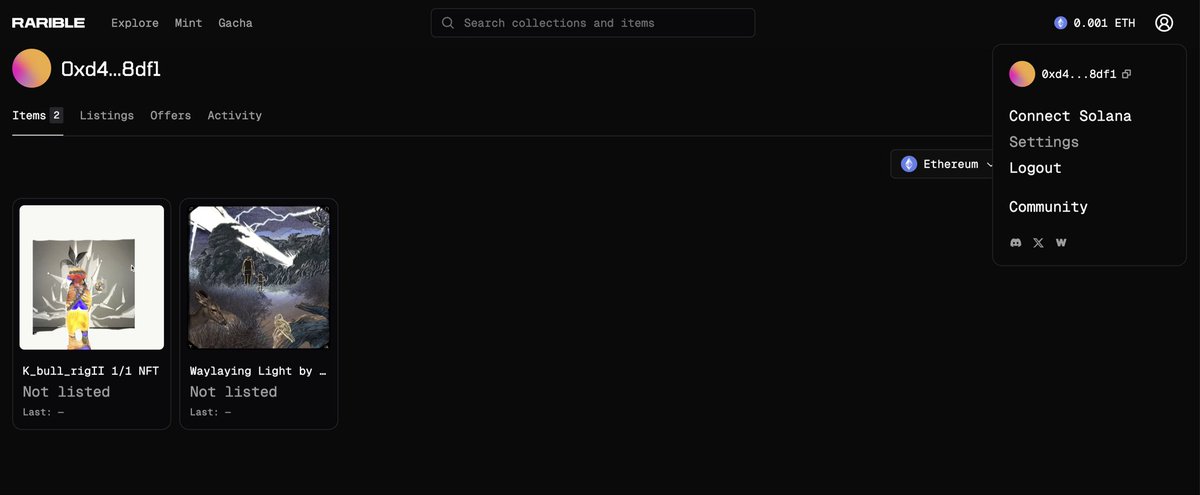 xyzlb_DEXOU's tweet photo. Tkx @rarible 4 finally displaying my latest NFT on the new rarible, the problem is it is oversized+it only displays under activity https://t.co/3JTPSCdVN1 profile photo,settings+all of my NFTs except for 1 have been greyed out since last year, pls fix,im verified on rarible og
🙏 https://t.co/B07QrtOCrC