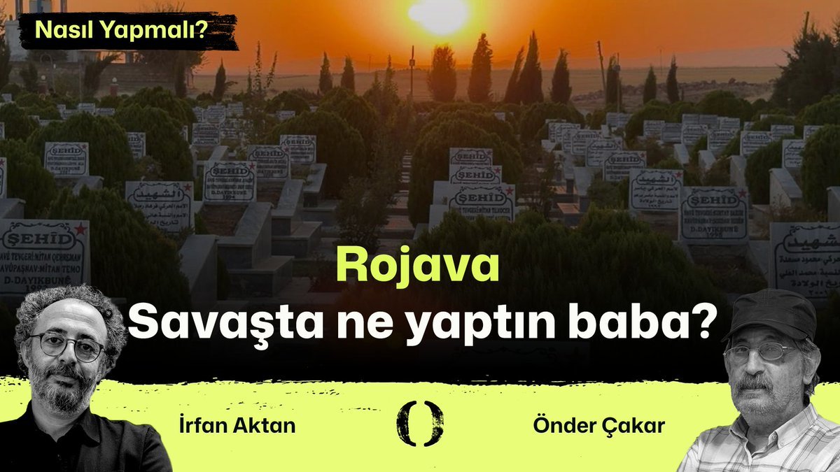 RojavaGundem5's tweet photo. 📍İrfan Aktan, Takva, Gemide gibi filmleriyle tanınan senarist Önder Çakar'la Qamişlo'da söyleşi gerçekleştirdi 

2014'te IŞİD’in kuşatmasındaki Kobani’ye gitti, yaralandı, ama bir daha Rojava’dan elini çekmedi. Hâlen Rojava'da senaryo dersleri veriyor. https://t.co/hLf5wuEOeA