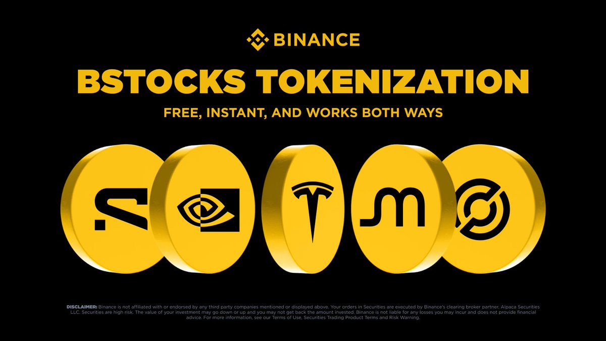 BNBgemz's tweet photo. 🚨 Tokenized stocks just got another use case on Binance.

Eligible users can now use tokenized $BNCB shares as collateral for margin trading instead of selling them.

Tokenized securities are getting more utility https://t.co/xKuXMUjD5O