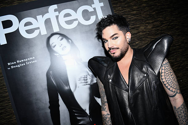 4Gelly's tweet photo. PRO PHOTOS/  Adam Lambert attends a celebration of Rina Sawayama's Perfect Magazine cover and Haku Vodka's "Made To Shine" Global Campaign 😍🖤
Adam with Ellen von Unwerth 
More photos of Adam tonight https://t.co/CLIMAERsil https://t.co/oaGqPfh0zT
