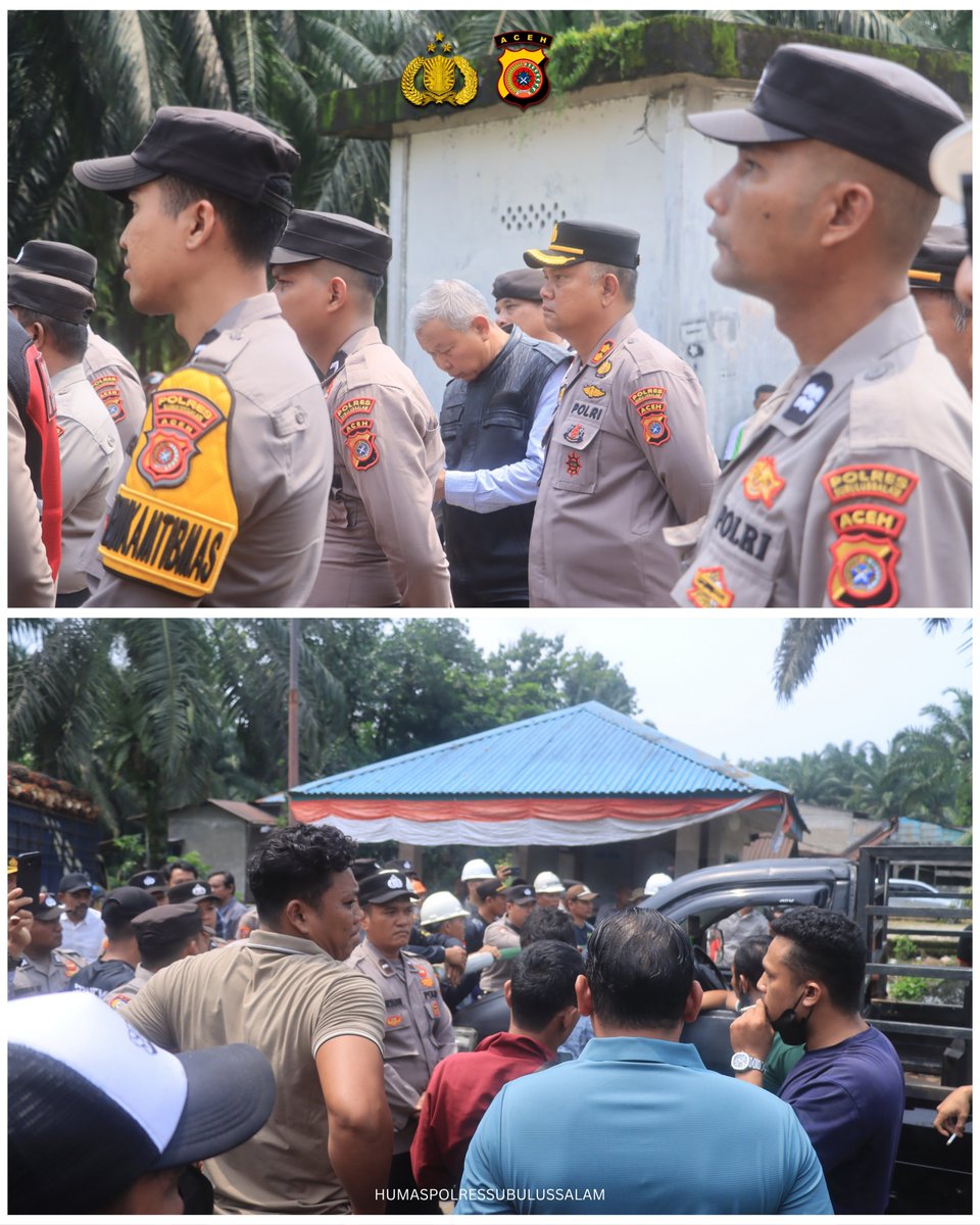 RESSUBULUSSALAM's tweet photo. Kedepankan Pelayanan Humanis, Polres Subulussalam Kawal Aksi Damai Gerakan Persatuan Pemuda Dasan Raja

  @ListyoSigitP
@kapolda_aceh 
@bidhumaspoldaaceh
@divisihumaspolri
@polripresisi

#bidhumaspoldaaceh #poldaaceh 
#polripresisi #polressubulussalam
#polriuntukmasyarakat https://t.co/GhUncOBsSJ