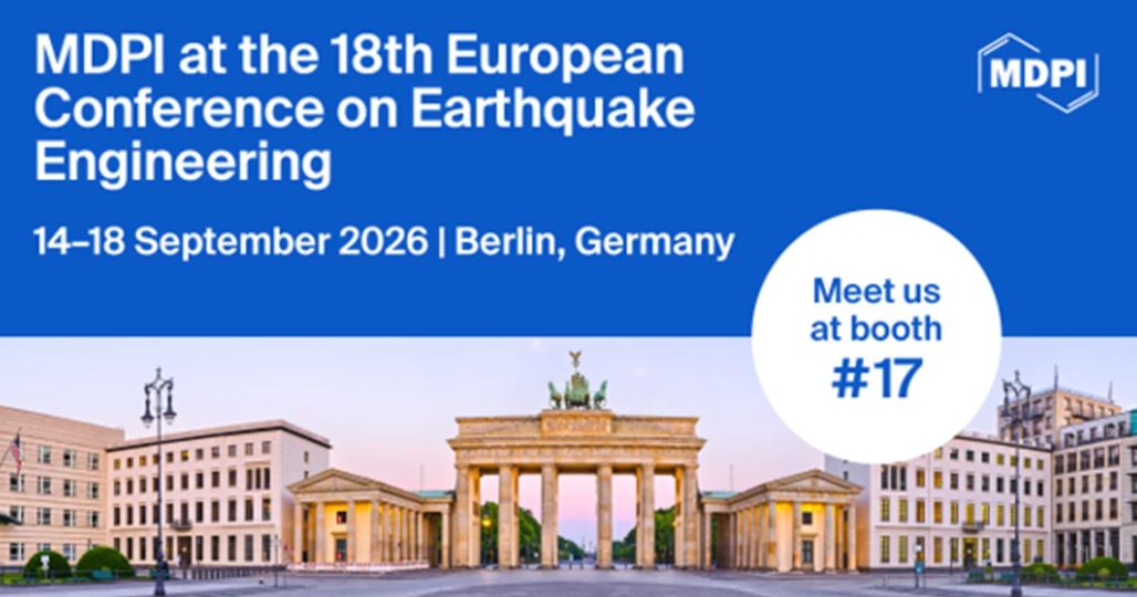 CivilEng_MDPI's tweet photo. 🌍 18ECEE is underway in Berlin!

Our team is at the 18th European Conference on Earthquake Engineering, connecting with experts and sharing ideas on the future of earthquake engineering.

🤝 Visit us at our booth !

📅 14–18 Sept | 📍 Berlin
👉 https://t.co/DZBTwWzv7i https://t.co/mzFzVV3Aqy