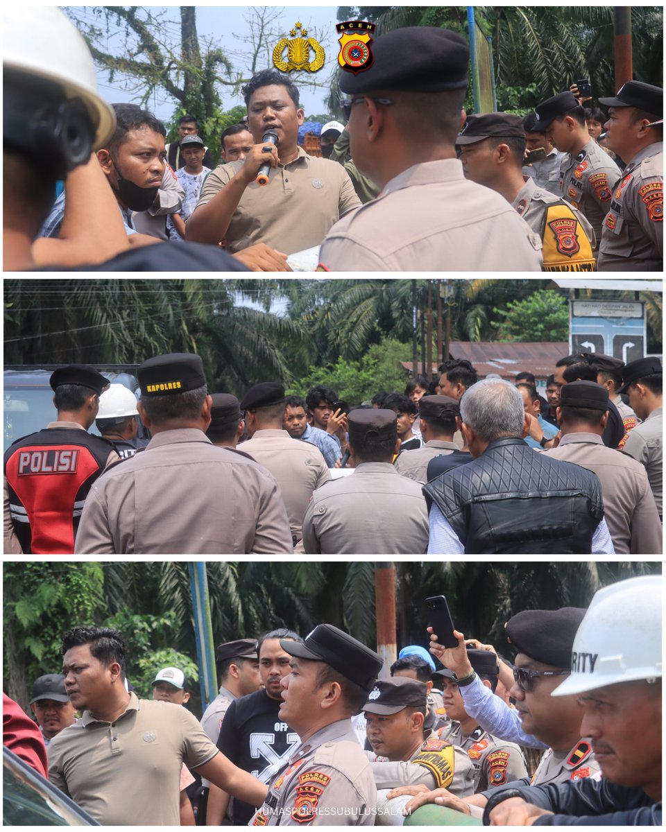 RESSUBULUSSALAM's tweet photo. Kedepankan Pelayanan Humanis, Polres Subulussalam Kawal Aksi Damai Gerakan Persatuan Pemuda Dasan Raja

  @ListyoSigitP
@kapolda_aceh 
@bidhumaspoldaaceh
@divisihumaspolri
@polripresisi

#bidhumaspoldaaceh #poldaaceh 
#polripresisi #polressubulussalam
#polriuntukmasyarakat https://t.co/GhUncOBsSJ