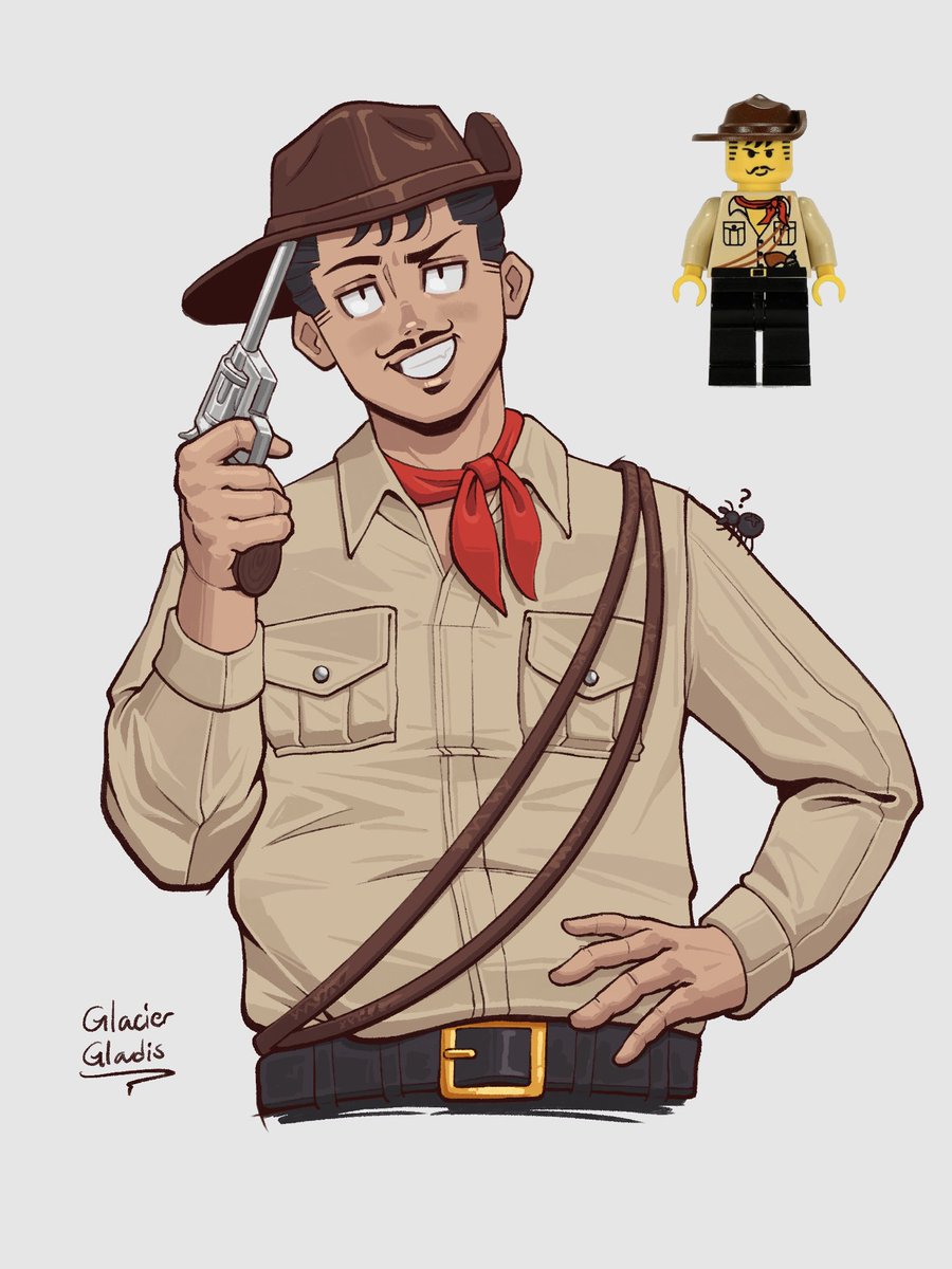 Glacier_Gladis's tweet photo. Johnny Thunder from lego adventurers https://t.co/ZyXEJ1KGdT