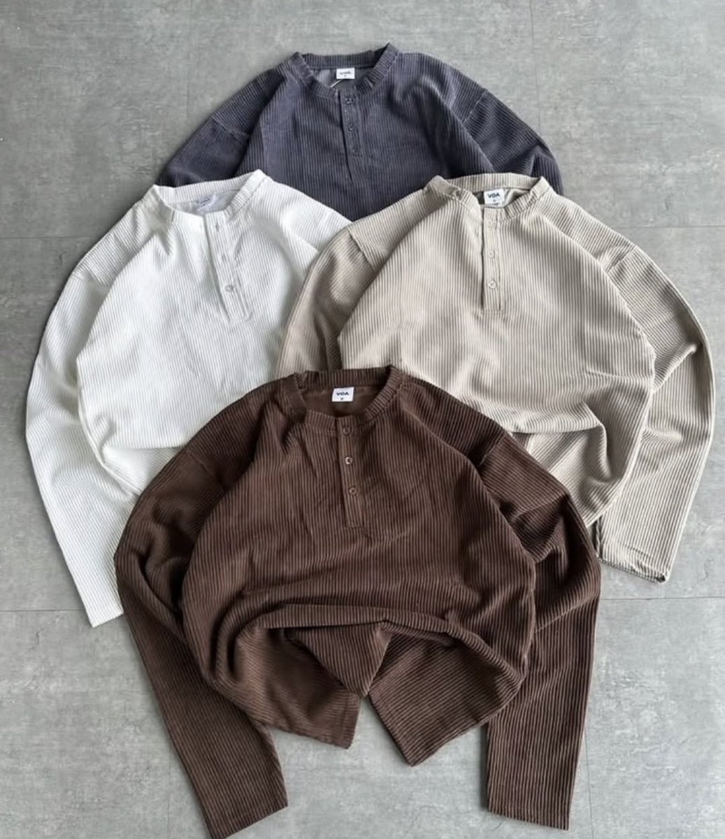 Intellectual_OT's tweet photo. Corduroy henley top

🏷️ 23k each for all sizes 

Kindly Rt 🙏🏽 https://t.co/VvO0vD92YU