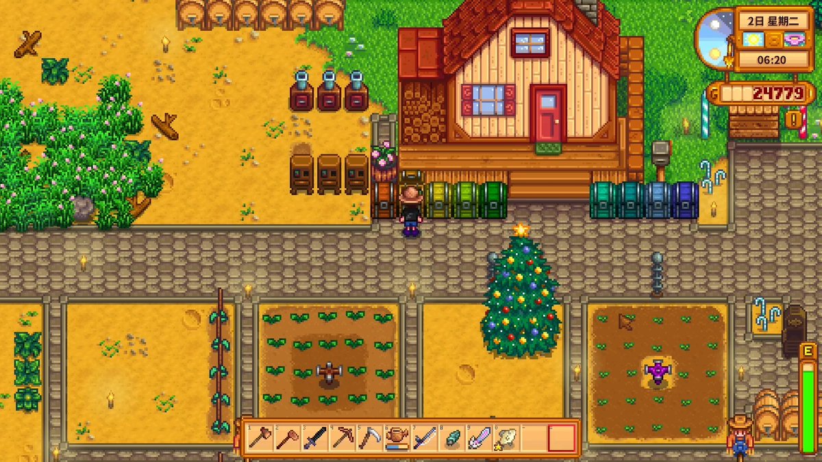 WinnifredSef's tweet photo. Just knocked out daily quests in Stardew Valley and sold all the extra parsnips for quick gold!  Feeling like a true valley farmer today. https://t.co/GNFJ7d19jU
