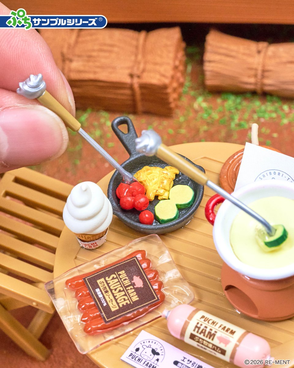 rement_official's tweet photo. 好評発売中！【しぼりたて！ぷち牧場！ 】

開封動画はもうご覧いただきましたか？🥛🐄

開封動画全編は公式YouTubeで公開中！
👉https://t.co/SzQpegxGOz

※ジオラマには商品に含まれないアイテムもございます。
#MiniatureUNBOXING #ぷちサンプルシリーズ #미니어쳐
#ぷちサン  #figure https://t.co/93Q0kplwc5