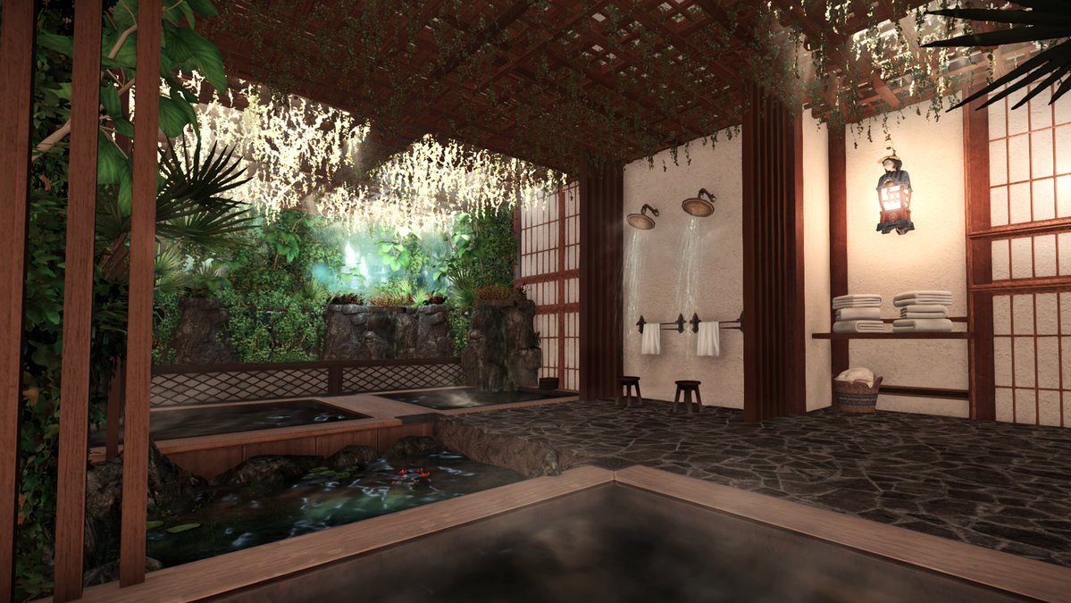 izkhalek's tweet photo. Welcome to the『 The Brewing Respite 』A place where travelers stop by to rest, pause and take a moment before returning to the road. Malboro / Shiro / W18 / P16

#FF14housing #FF14ハウジング #FF14housing #HousingEden #hgxiv https://t.co/RmZi7A3pDU