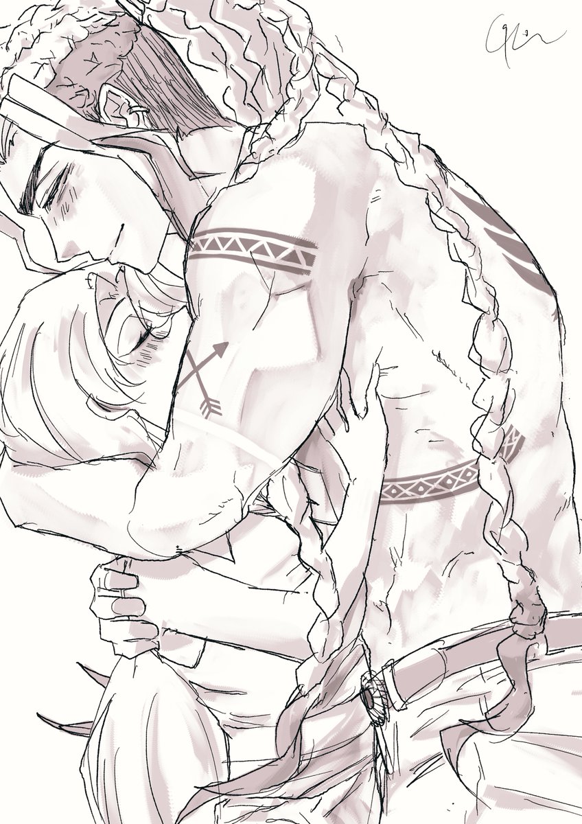 Vector__Y's tweet photo. リクエストで描いたリックさんとキャサリンさんです https://t.co/xl16o2MMaN