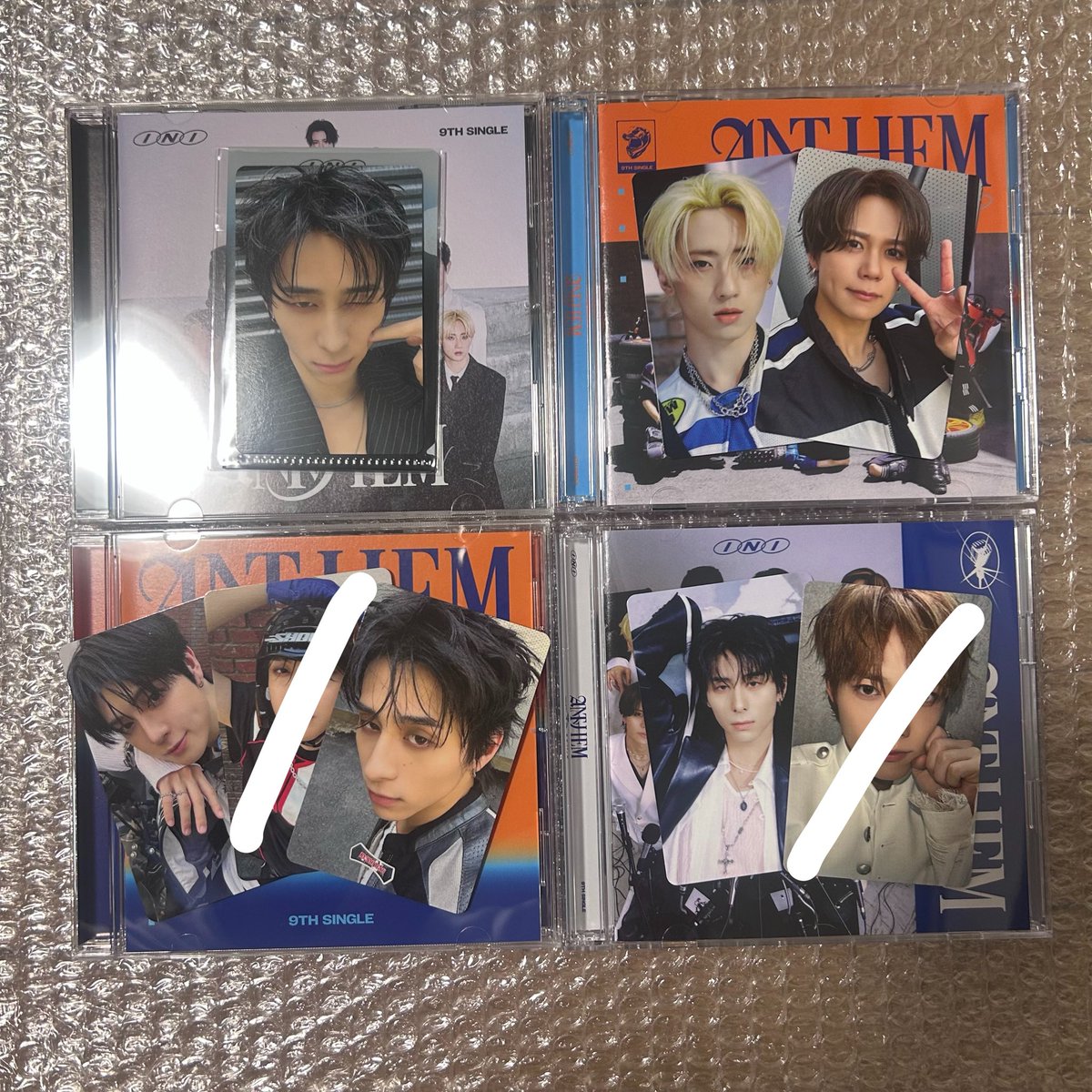 mannenojinchan's tweet photo. INI ANTHEM トレカ 交換 

【譲】
⭐️City of Lights ver.  西
⭐️All for One ver.       許、藤牧
⭐️Sing Along ver.      西
⭐️One Team ver.       佐野、西

【求】 同種松田

東京ドーム（9/16）にて手渡し交換優先
※出来るだけまとめて交換できる方希望

お気軽にお声掛けください🙇🏻‍♀️ https://t.co/ShgzHQeqKV