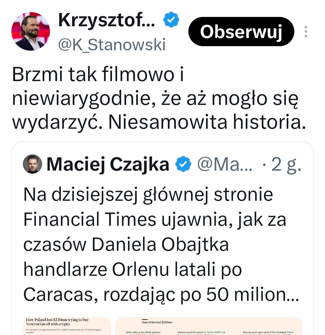 sebsol70's tweet photo. No ale to Czaskoski powiedział "dupiarz" a rząd Tuska wprowadził system kaucyjny...
To są tematy dla Krzyśka, nie jakieś tam przewalone miliardy. https://t.co/5Cq9yN4V0K