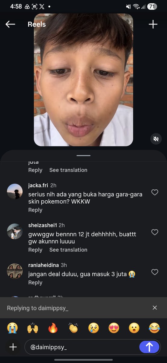 DadangIrawanto's tweet photo. gila sih, gw kira skin pokemon cuma buat gaya2an, kok malah jadi rame yg nawar 😭 https://t.co/jMxG0frgg2