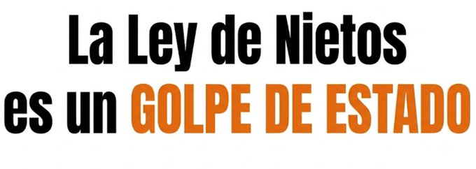 hazteoir's tweet photo. No digas nada y comparte 🔁 https://t.co/0CCjHTDlWT