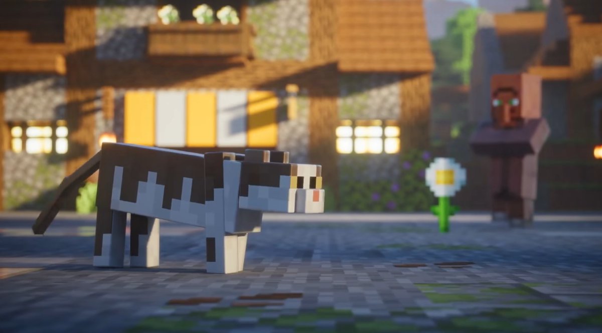 GTWScar's tweet photo. Jellie in Minecraft Dungeons 2 :) https://t.co/slNo8GEF58