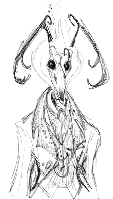 AnonymousDears's tweet photo. Guess which overlord is my favorite based on how I sketch them except its very obvious (1/3)
#Alastor #Rosie #Maestro #HazbinHotel https://t.co/pppieCJjUt