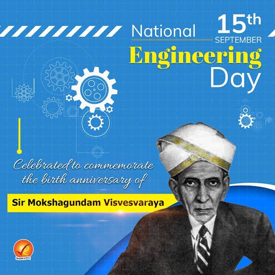 InfoGujcost's tweet photo. #Engineers'Day 2026 !

Today 15 September, celebrating the birth anniversary of #BharatRatna Sir M. Visvesvaraya and honour every engineer who turns imagination into reality.

Behind every bridge, innovation, machine and life-changing solution is a mind that dares to ask, “What if we can do better?” 

Let us salute the engineers who turn ideas into solutions and dreams into reality, contributing to a stronger and #ViksitBharat.