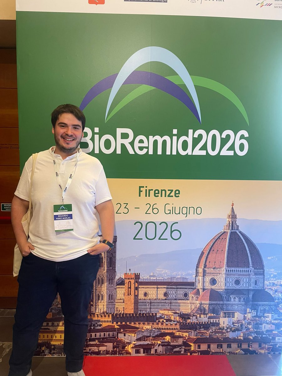 microlab103's tweet photo. Last June, our PhD Students Eduardo and @esther_peula had the pleasure of attending #BioRemid2026.

It was a great opportunity to share knowledge, exchange ideas, and connect with researchers working in the field of bioremediation. 🌱🔬

Grateful for this inspiring experience! https://t.co/xQhLcdDORi
