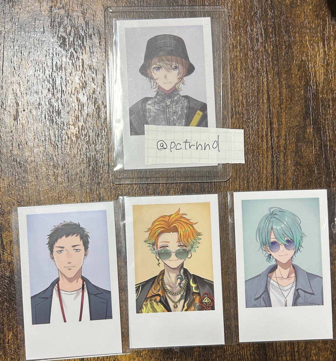pctrnnd's tweet photo. 【交換】にじさんじ Another Style Goods vol.1 チェキ C

求 画像上部に写っている方
譲 画像下部に写っている方

郵送のみ
検索からのお声かけ歓迎 https://t.co/YeDyTTwjg6
