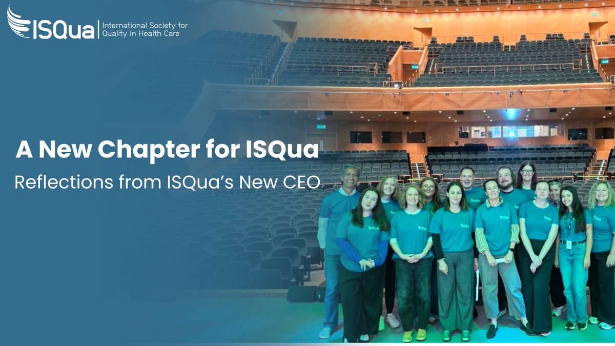 ISQua's tweet photo. Pedro Delgado officially joined ISQua as CEO on 1 September.

In his first message to the community, Pedro shares his hopes for ISQua’s future and the importance of listening to voices from around the world.

Read his full reflection and vision here: https://t.co/WLADeJJJxT https://t.co/P4BITH29BK