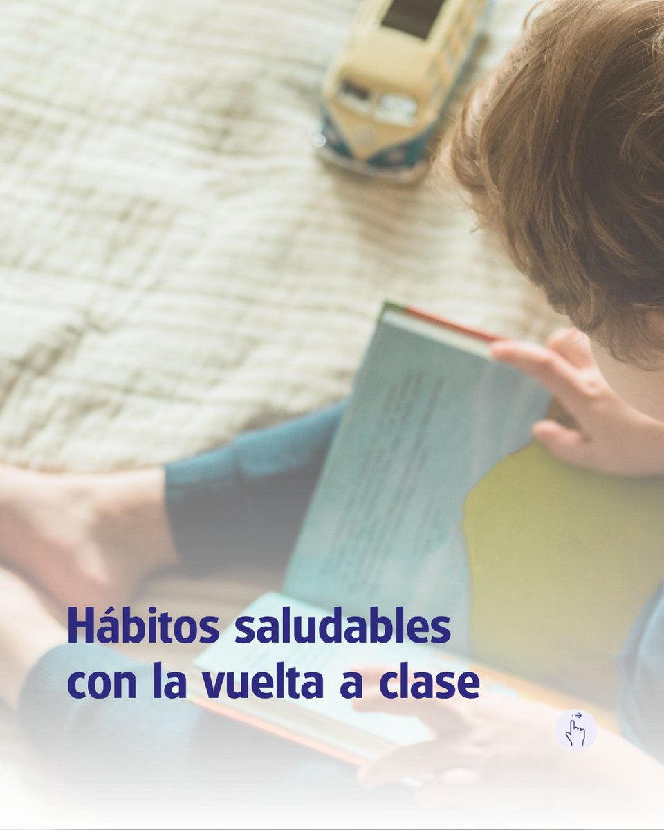 HMStaTrinidad's tweet photo. La vuelta al cole también se cuida.  Cinco hábitos sencillos pueden ayudar a que la rutina sea más saludable: sueño regular, desayuno equilibrado, agua, manos limpias y movimiento diario. 

Mejor, poco a poco y en familia.

#VeranoConSalud #VueltaAlCole #HMHospitales https://t.co/hnDqaK1PDX
