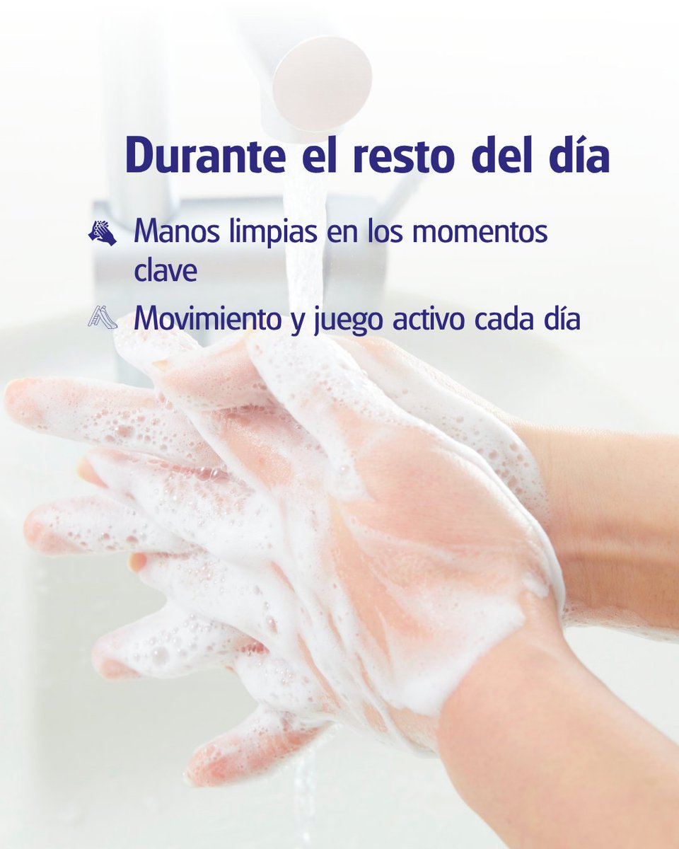 HMStaTrinidad's tweet photo. La vuelta al cole también se cuida.  Cinco hábitos sencillos pueden ayudar a que la rutina sea más saludable: sueño regular, desayuno equilibrado, agua, manos limpias y movimiento diario. 

Mejor, poco a poco y en familia.

#VeranoConSalud #VueltaAlCole #HMHospitales https://t.co/hnDqaK1PDX