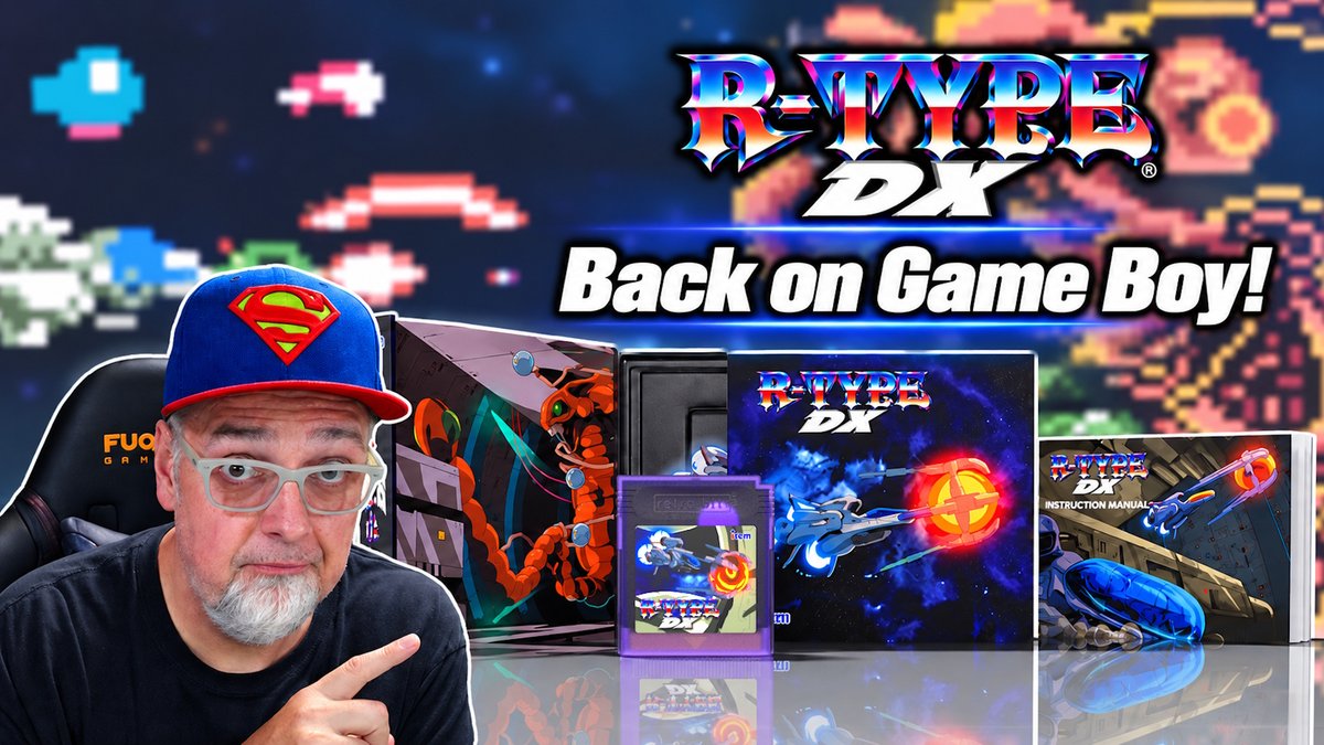 madlittlepixel's tweet photo. R-Type is back on the Game Boy courtesy of @RetroBitGaming ! But that's not all!
Check it all out in my video here: https://t.co/pPODBeotz1 https://t.co/NL93iL53wI