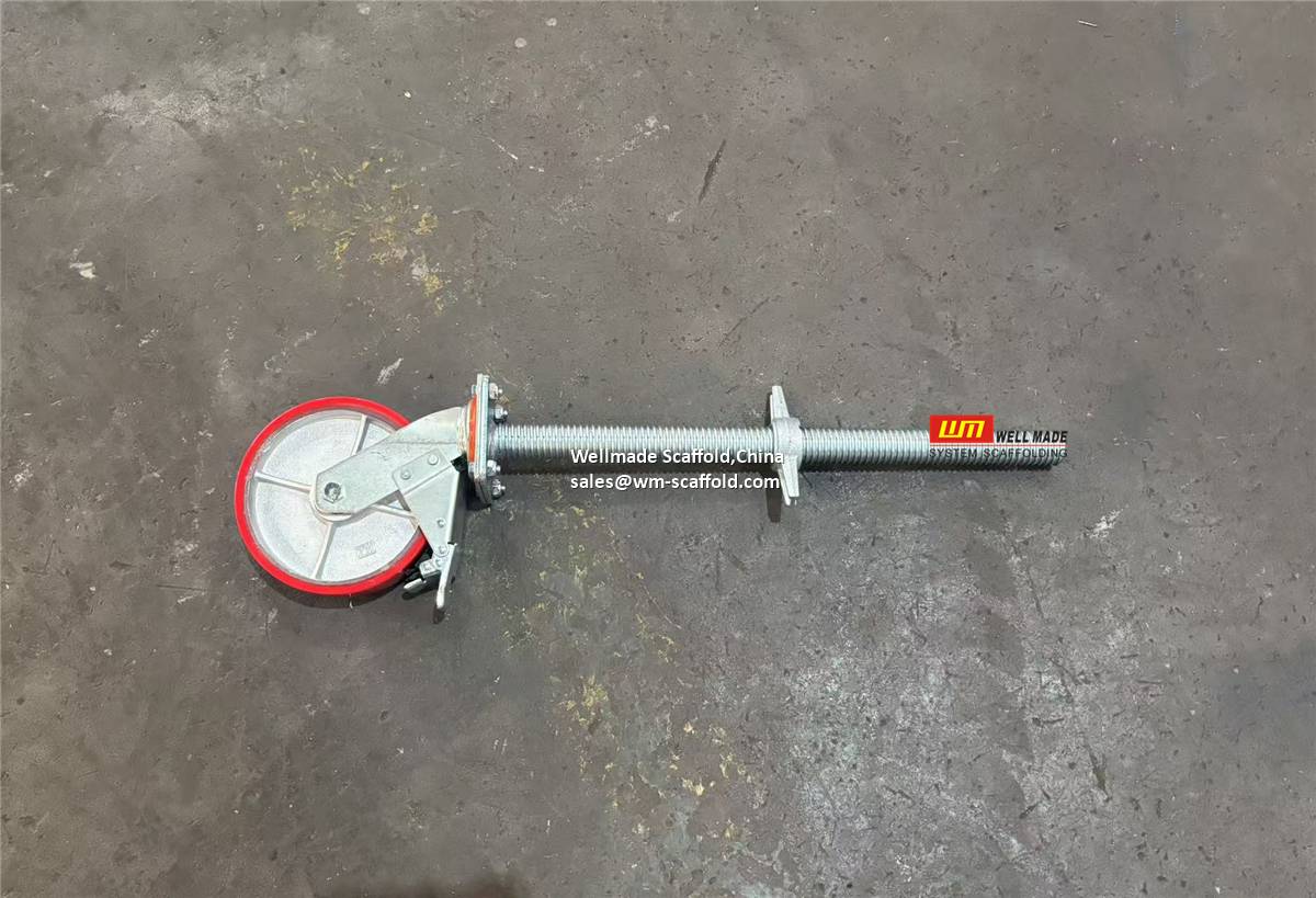 shellyrich34's tweet photo. Adjustable Scaffold Caster / Scaffolding Caster Wheel with Screw Jack
This Caster Combines PU Red Wheel, Dual Brake and Adjustable Screw Jack
https://t.co/fiGUceHWLT

Wellmade Scaffold, China 

#ScaffoldingCaster #ScaffoldAccessories #MobileScaffold #RinglockScaffolding https://t.co/1cU1iWPdJq