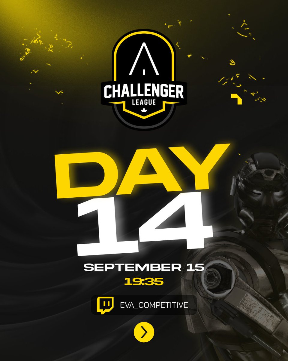 eva_competitive's tweet photo. Game day tonight! Week 7 of the Beta Conference is coming up 🔥⁠ ⁠ 

📺 https://t.co/lOIkvBMQ4M⁠ ⁠ ⁠ 

#eva #evagg #esports #vr https://t.co/dn03UjAK8O