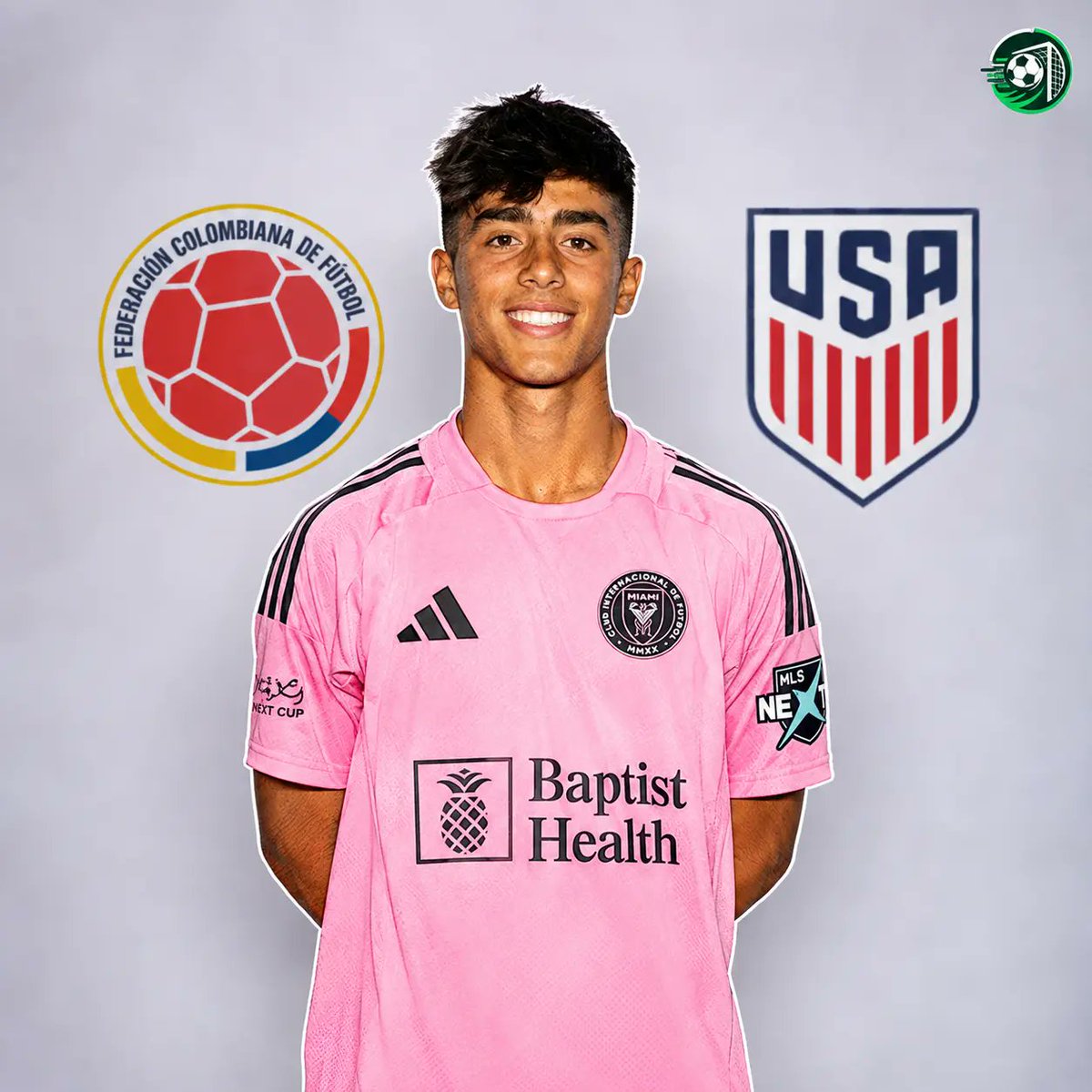 goalsdigest's tweet photo. Colombia and the United States are locked in a tug-of-war for Inter Miami U20 midfielder Alexander Shaw.

He has already featured for the USYNT at the Concacaf championship, but Colombia are pushing hard to secure his international future ahead of the 2027 U20 World Cup.

— ESPN https://t.co/iyNjLgOqSz