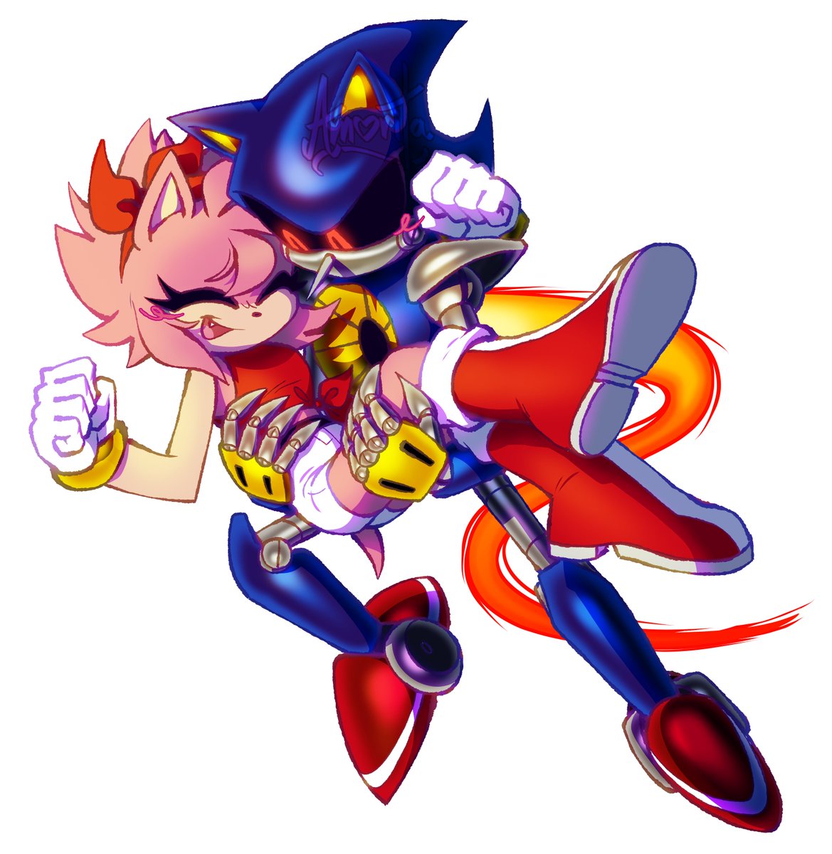 amor1ta's tweet photo. (A bit late)
Metamy week day 1: Travel

Amy loves the thrill of flying with her high velocity boyfriend lol

#metamy #metamyweek2026 https://t.co/MWvfPrtSxd
